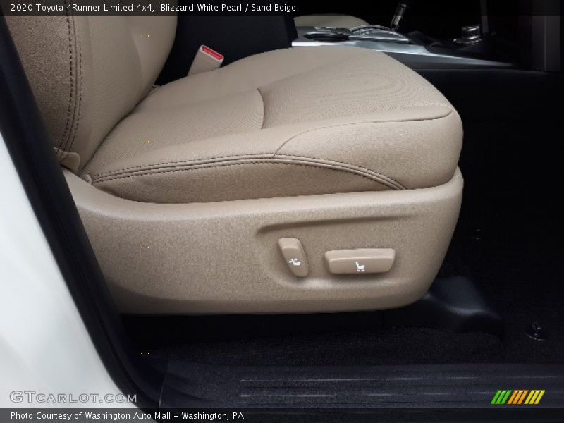 Blizzard White Pearl / Sand Beige 2020 Toyota 4Runner Limited 4x4