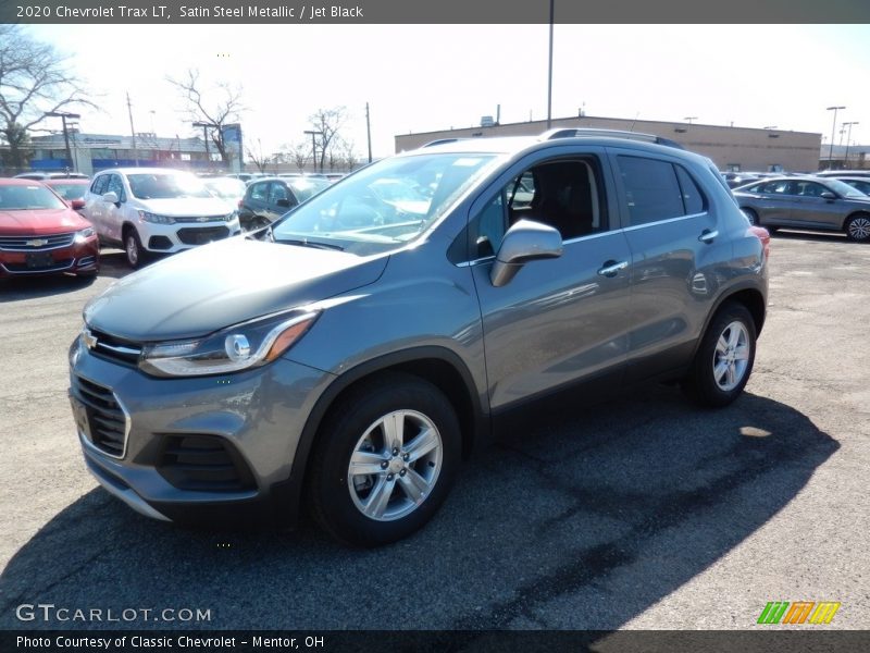 Satin Steel Metallic / Jet Black 2020 Chevrolet Trax LT