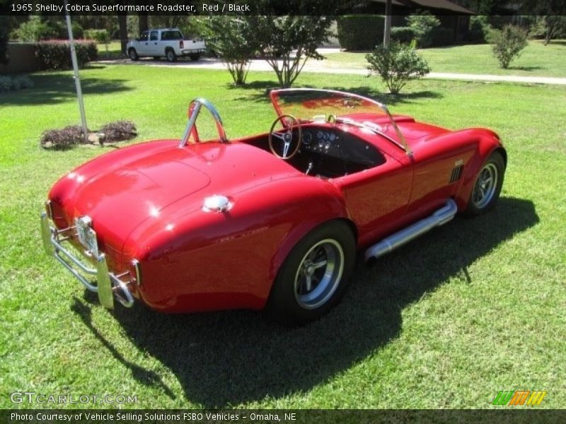Red / Black 1965 Shelby Cobra Superformance Roadster