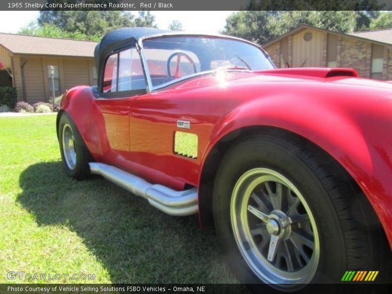 Red / Black 1965 Shelby Cobra Superformance Roadster