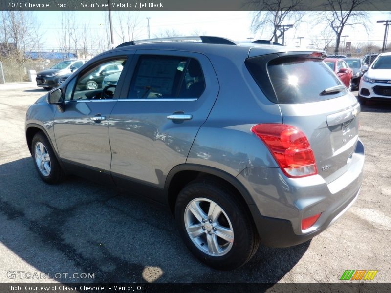 Satin Steel Metallic / Jet Black 2020 Chevrolet Trax LT