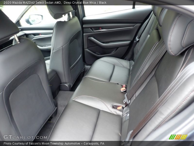 Rear Seat of 2020 MAZDA3 Select Sedan AWD