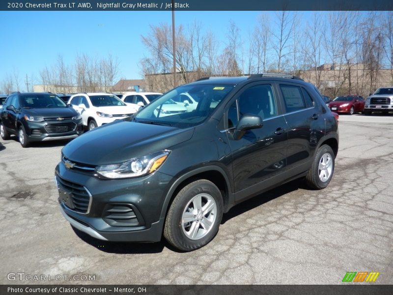 Nightfall Gray Metallic / Jet Black 2020 Chevrolet Trax LT AWD