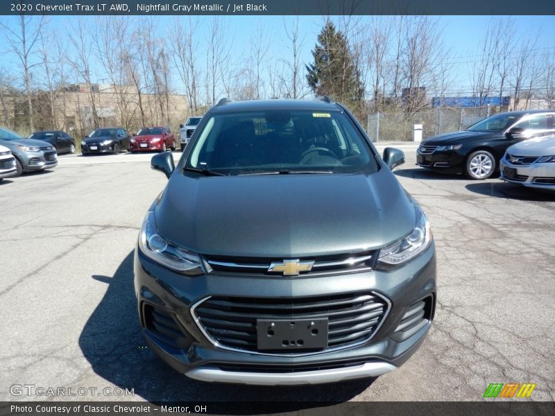 Nightfall Gray Metallic / Jet Black 2020 Chevrolet Trax LT AWD