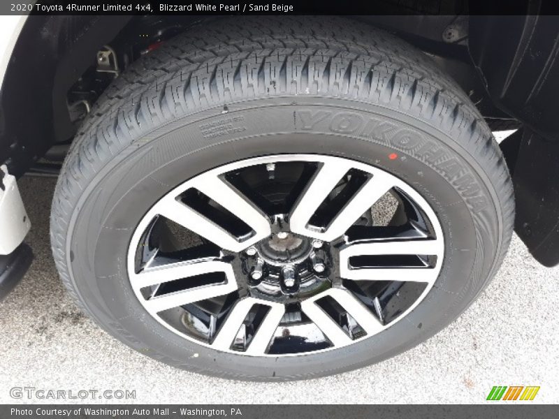Blizzard White Pearl / Sand Beige 2020 Toyota 4Runner Limited 4x4
