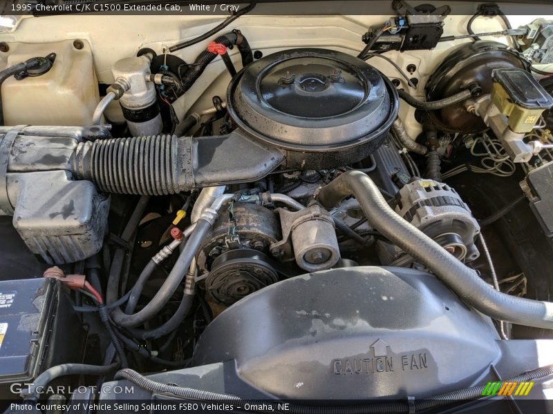  1995 C/K C1500 Extended Cab Engine - 5.7 Liter OHV 16-Valve V8