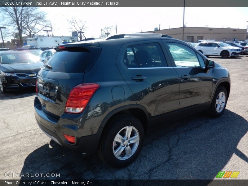 Nightfall Gray Metallic / Jet Black 2020 Chevrolet Trax LT AWD