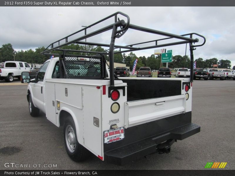 Oxford White / Steel 2012 Ford F350 Super Duty XL Regular Cab Chassis