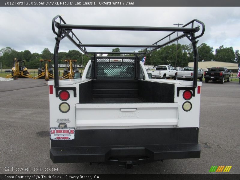 Oxford White / Steel 2012 Ford F350 Super Duty XL Regular Cab Chassis