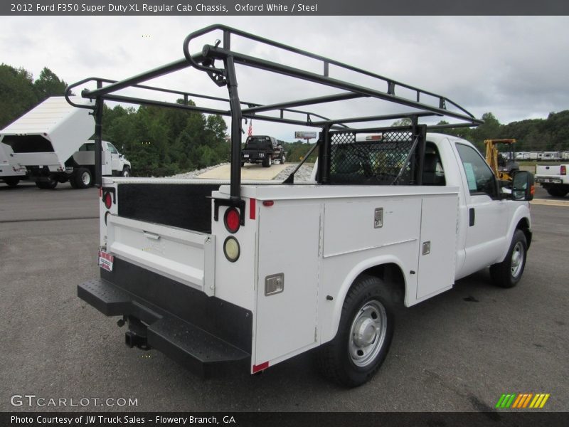 Oxford White / Steel 2012 Ford F350 Super Duty XL Regular Cab Chassis