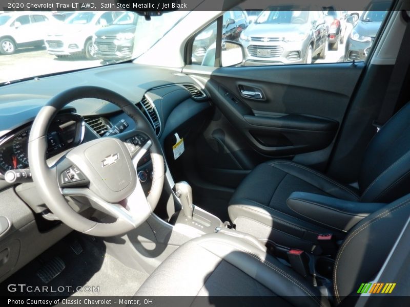 Satin Steel Metallic / Jet Black 2020 Chevrolet Trax LT AWD