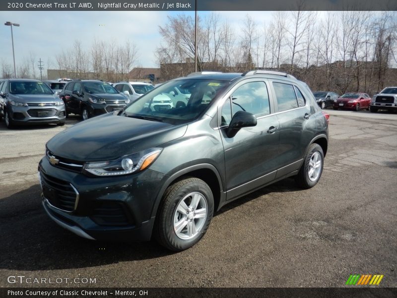Nightfall Gray Metallic / Jet Black 2020 Chevrolet Trax LT AWD