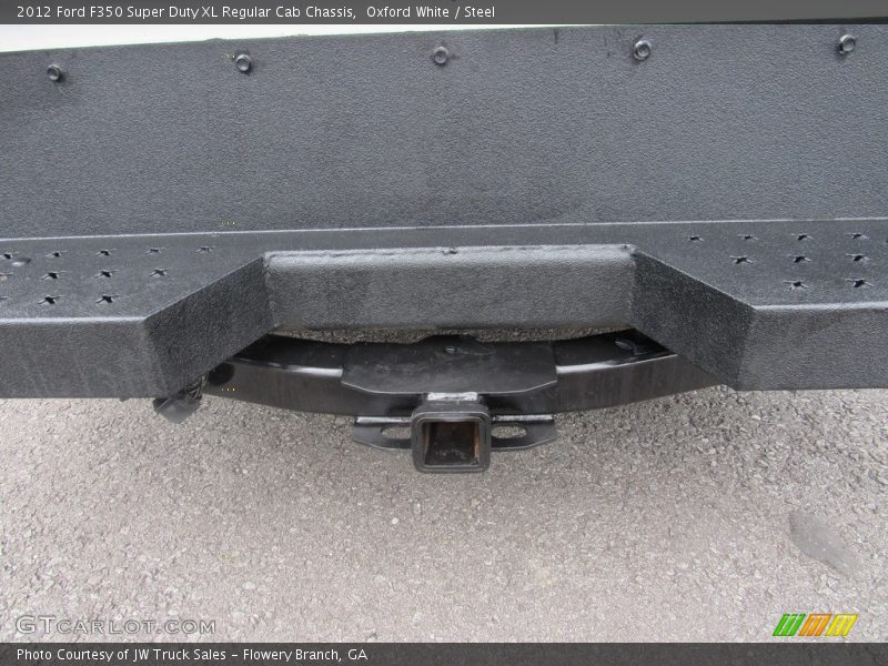 Oxford White / Steel 2012 Ford F350 Super Duty XL Regular Cab Chassis