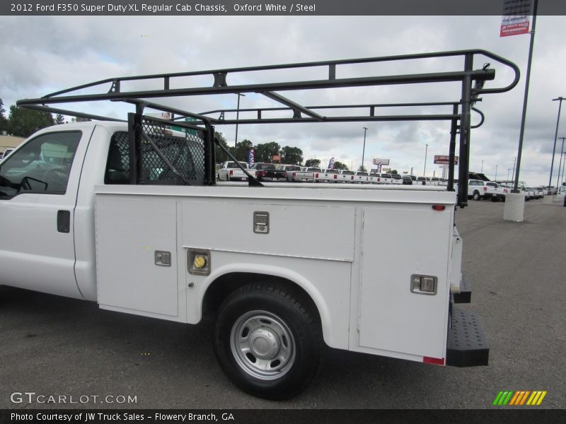 Oxford White / Steel 2012 Ford F350 Super Duty XL Regular Cab Chassis