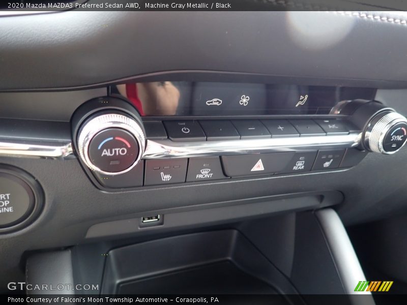 Controls of 2020 MAZDA3 Preferred Sedan AWD