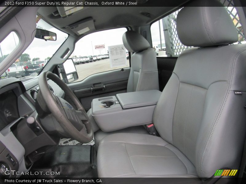 Front Seat of 2012 F350 Super Duty XL Regular Cab Chassis