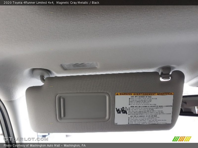 Magnetic Gray Metallic / Black 2020 Toyota 4Runner Limited 4x4