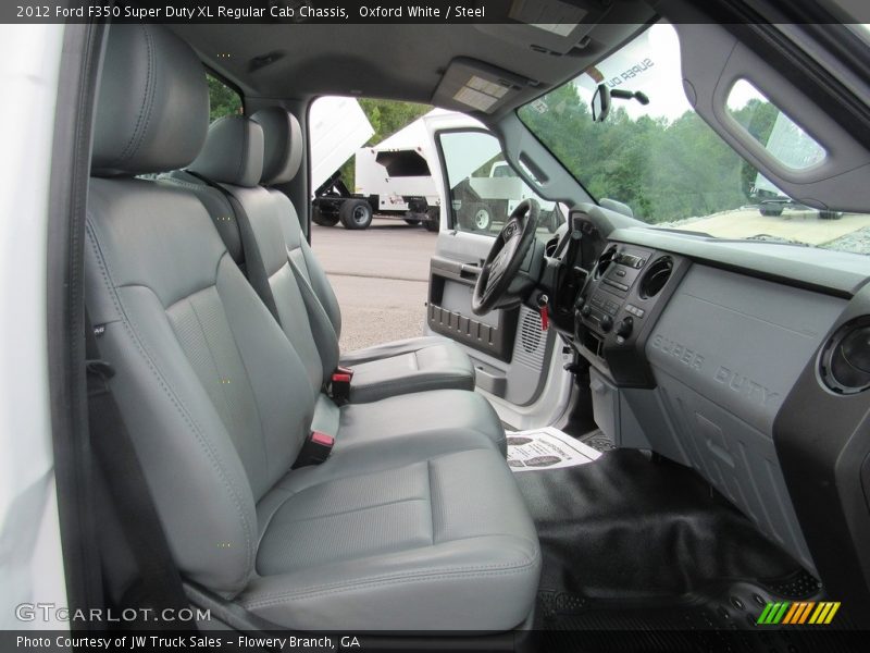  2012 F350 Super Duty XL Regular Cab Chassis Steel Interior