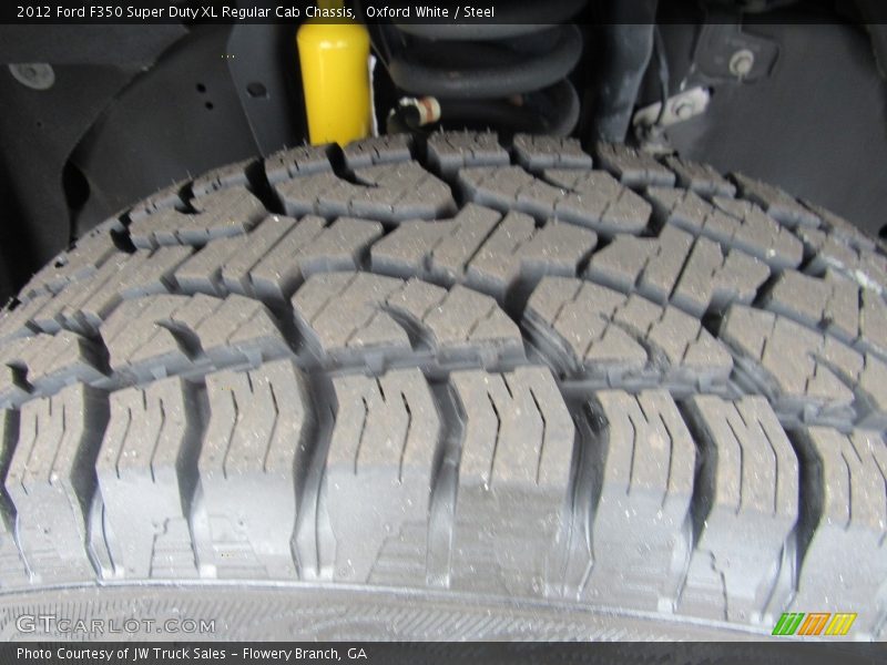 Oxford White / Steel 2012 Ford F350 Super Duty XL Regular Cab Chassis