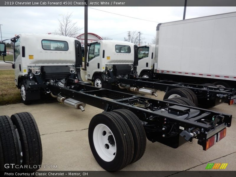 Undercarriage of 2019 Low Cab Forward 4500 Chassis