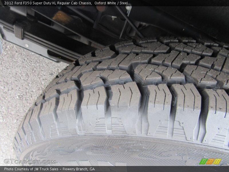 Oxford White / Steel 2012 Ford F350 Super Duty XL Regular Cab Chassis