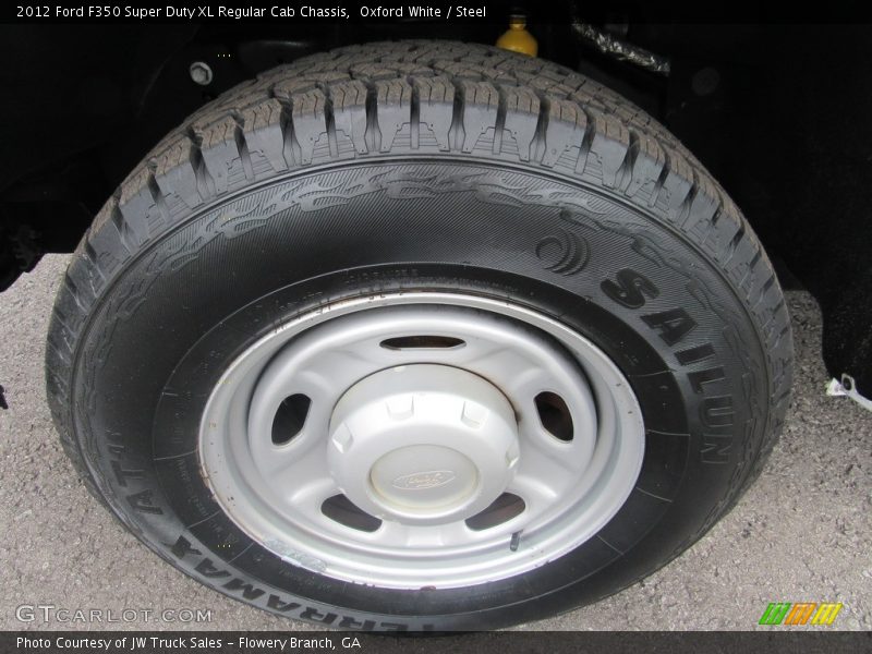  2012 F350 Super Duty XL Regular Cab Chassis Wheel