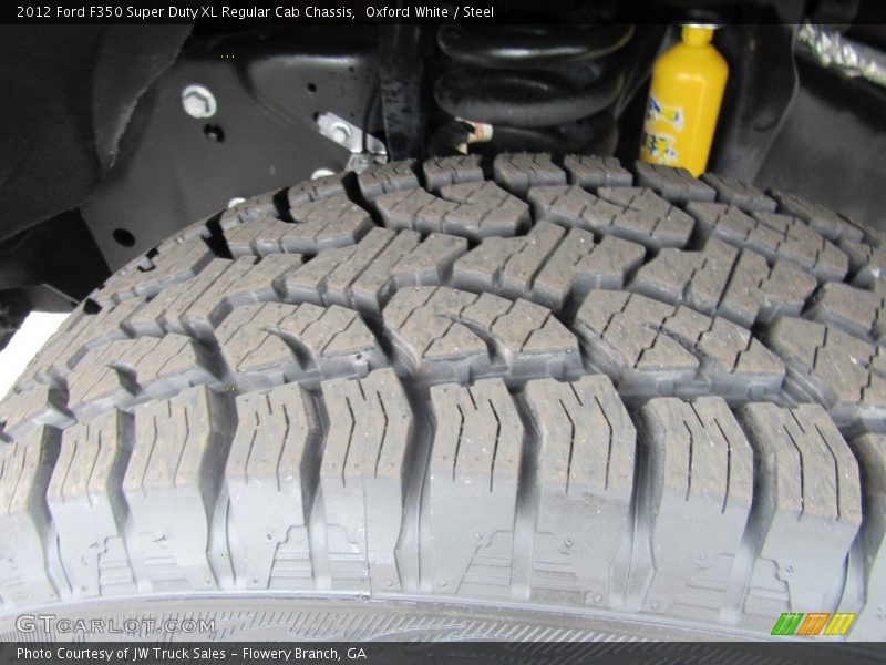 Oxford White / Steel 2012 Ford F350 Super Duty XL Regular Cab Chassis