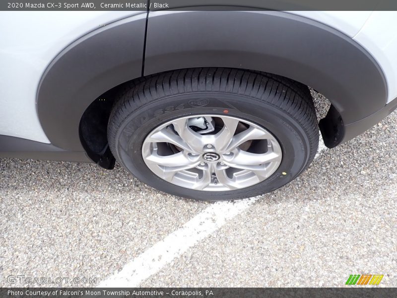 Ceramic Metallic / Black 2020 Mazda CX-3 Sport AWD