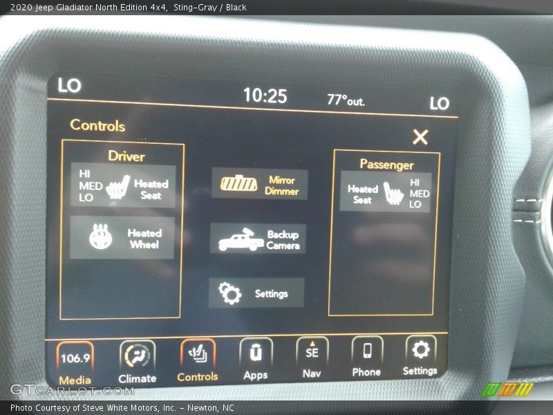 Sting-Gray / Black 2020 Jeep Gladiator North Edition 4x4