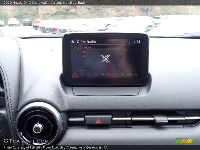 Ceramic Metallic / Black 2020 Mazda CX-3 Sport AWD