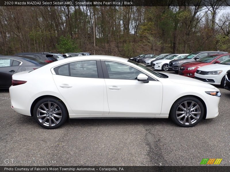  2020 MAZDA3 Select Sedan AWD Snowflake White Pearl Mica