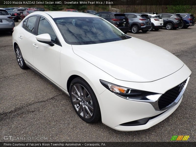 Front 3/4 View of 2020 MAZDA3 Select Sedan AWD