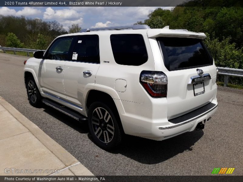 Blizzard White Pearl / Hickory 2020 Toyota 4Runner Limited 4x4