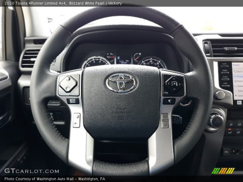 Blizzard White Pearl / Hickory 2020 Toyota 4Runner Limited 4x4