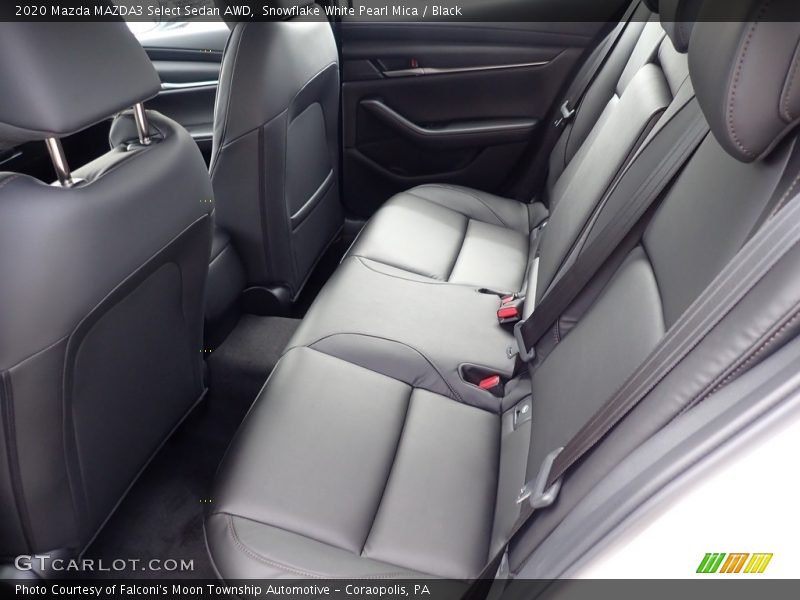 Rear Seat of 2020 MAZDA3 Select Sedan AWD