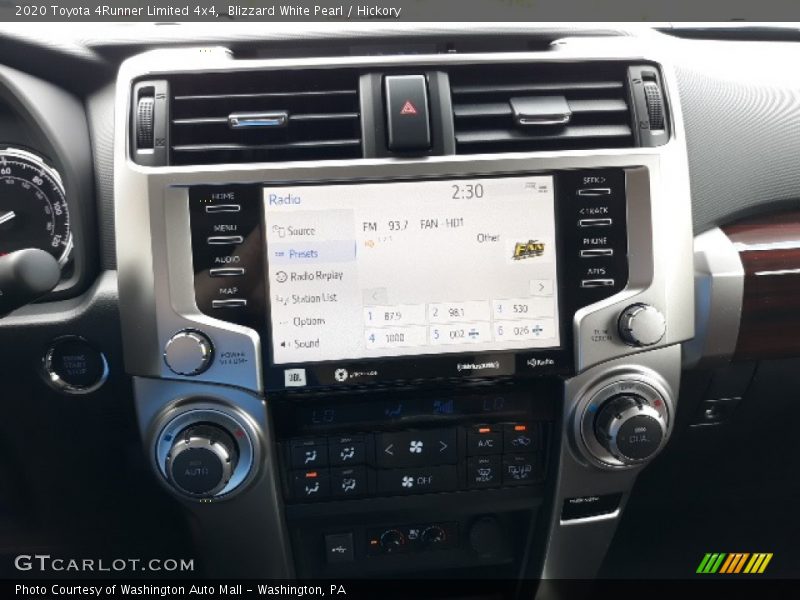 Blizzard White Pearl / Hickory 2020 Toyota 4Runner Limited 4x4