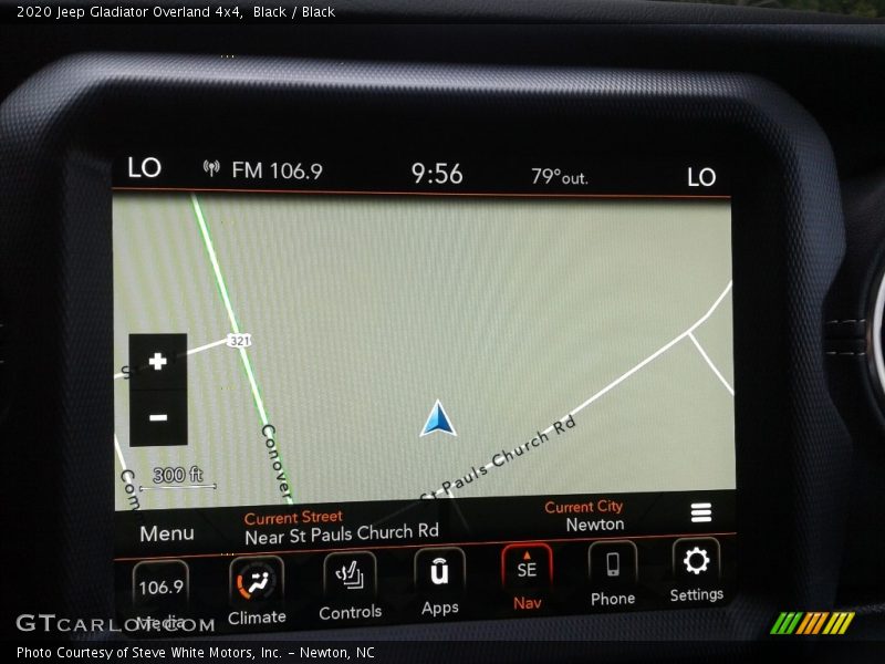 Black / Black 2020 Jeep Gladiator Overland 4x4