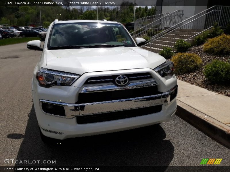 Blizzard White Pearl / Hickory 2020 Toyota 4Runner Limited 4x4