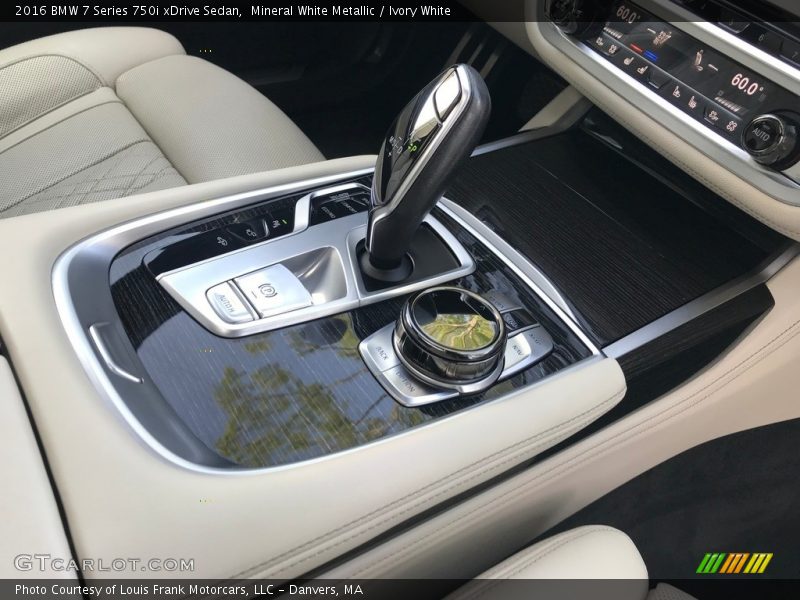 Mineral White Metallic / Ivory White 2016 BMW 7 Series 750i xDrive Sedan
