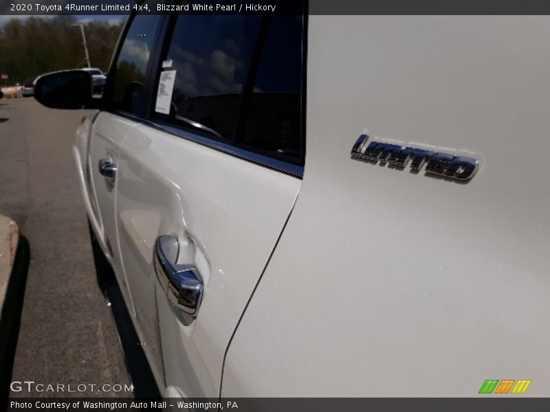 Blizzard White Pearl / Hickory 2020 Toyota 4Runner Limited 4x4