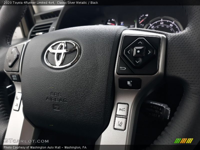 Classic Silver Metallic / Black 2020 Toyota 4Runner Limited 4x4