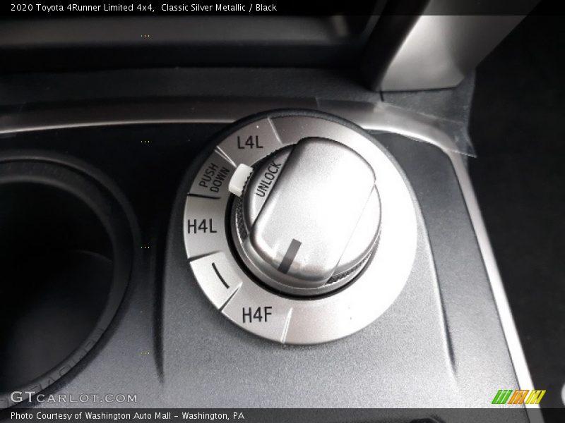 Classic Silver Metallic / Black 2020 Toyota 4Runner Limited 4x4