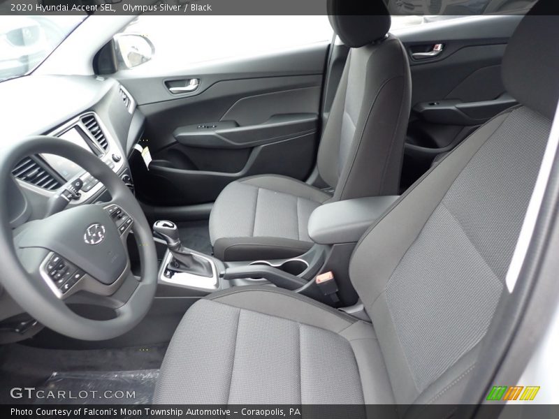Olympus Silver / Black 2020 Hyundai Accent SEL