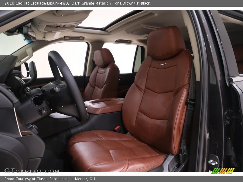  2018 Escalade Luxury 4WD Kona Brown/Jet Black Interior