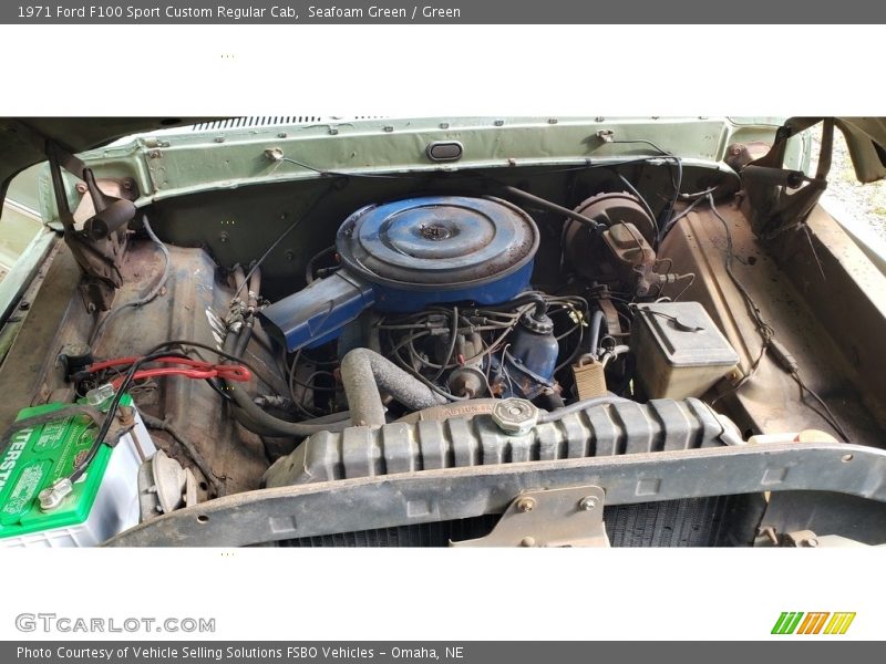  1971 F100 Sport Custom Regular Cab Engine - 302 ci OHV 16-Valve V8