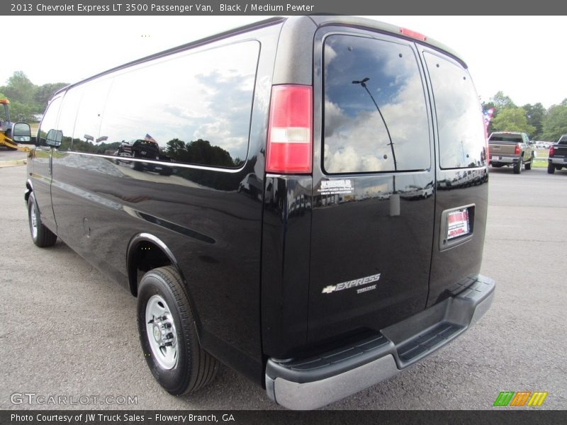 Black / Medium Pewter 2013 Chevrolet Express LT 3500 Passenger Van
