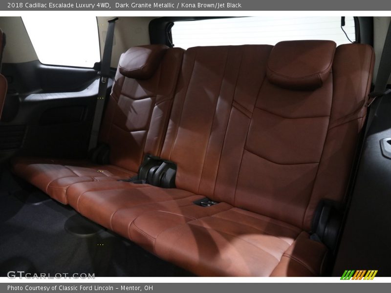 Rear Seat of 2018 Escalade Luxury 4WD