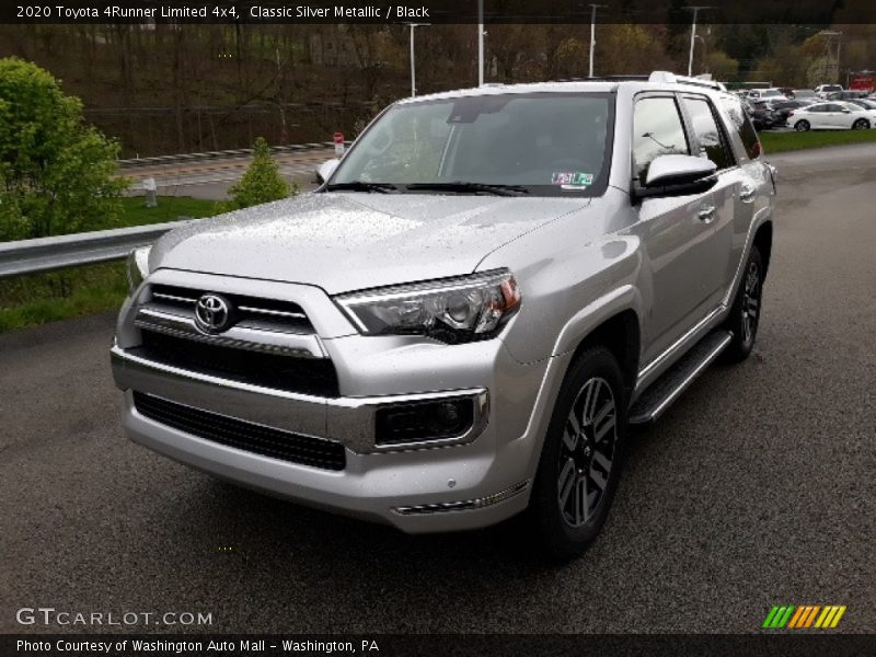 Classic Silver Metallic / Black 2020 Toyota 4Runner Limited 4x4