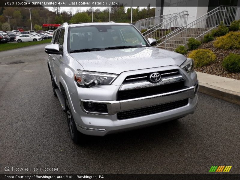 Classic Silver Metallic / Black 2020 Toyota 4Runner Limited 4x4