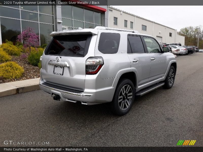 Classic Silver Metallic / Black 2020 Toyota 4Runner Limited 4x4